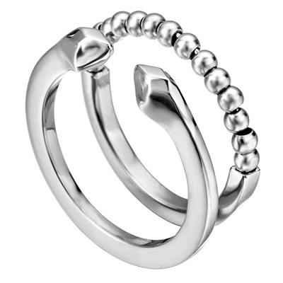 BH joyas anillos de acero por mayor